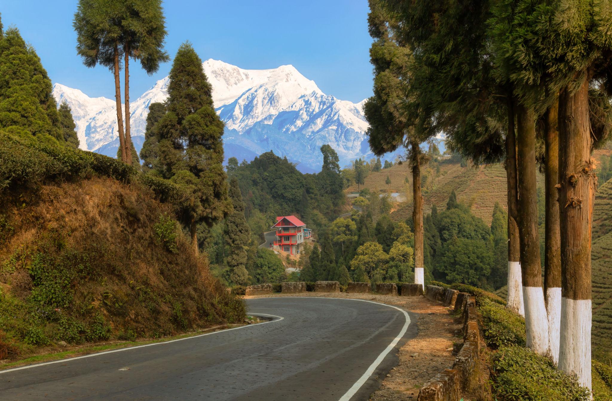 Kalimpong Hill Station View
